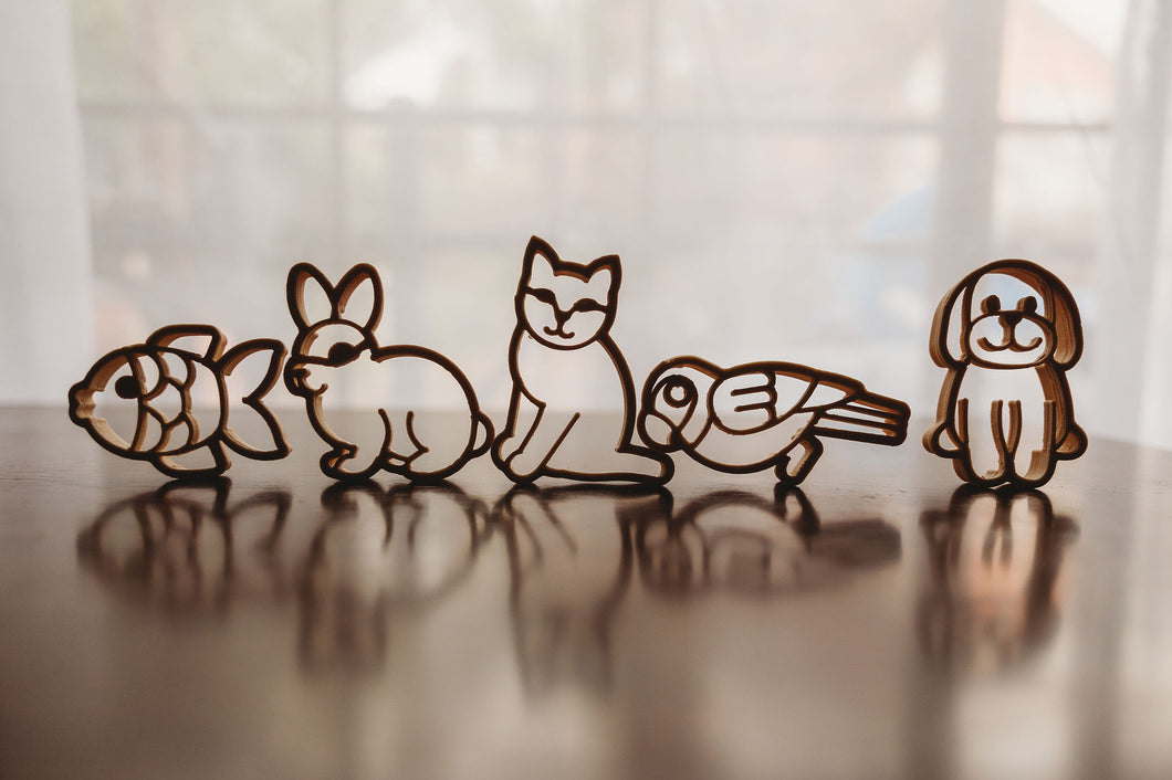 Kinfolk Pantry Pets Eco Cutter Set of 5