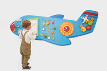 Load image into Gallery viewer, Aeroplane Activity Wall Panel - FREE POSTAGE
