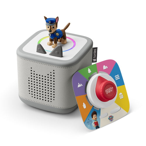 Tonies Moon Grey Toniebox 2 Play Set with Paw Patrol Chase Tonie*PREORDER*