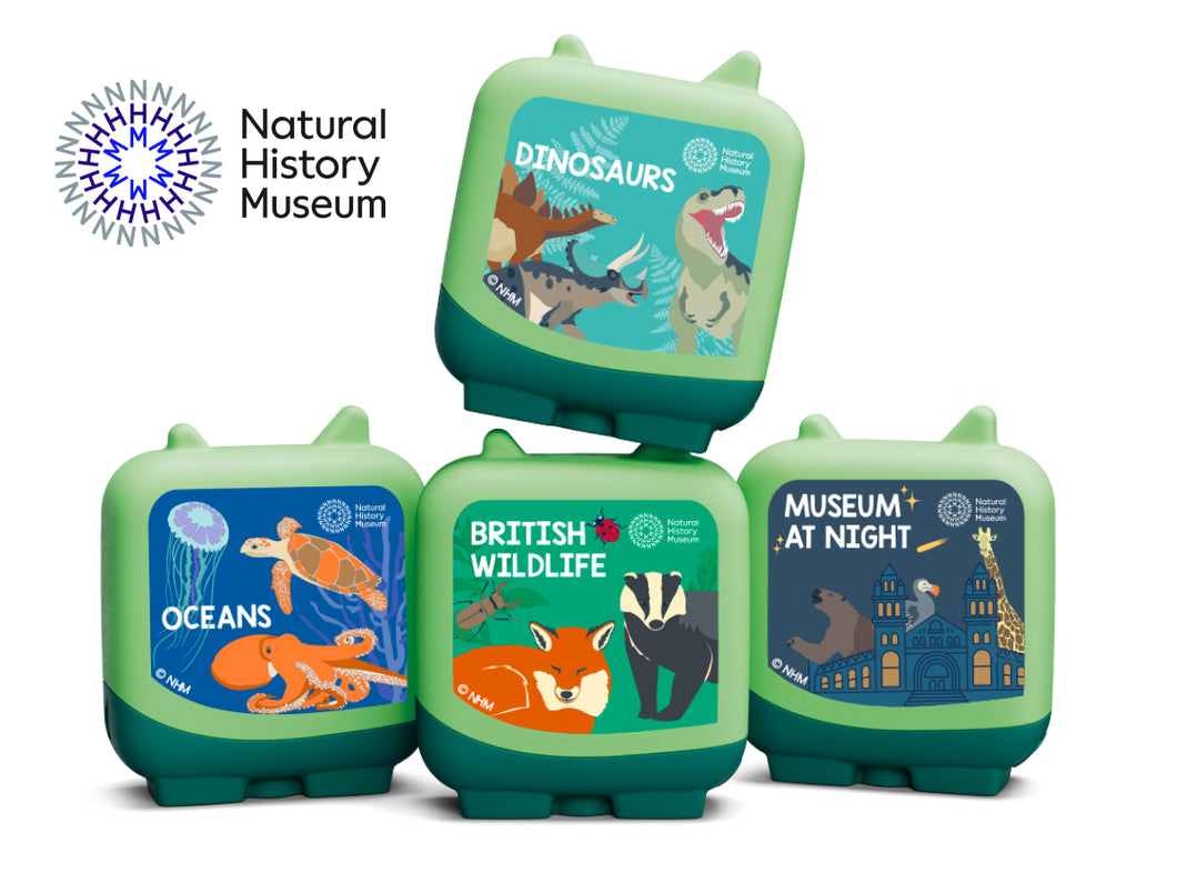 Tonies - Natural History Museum Discovery Crew Audio Clever Pocket Tonie Set
