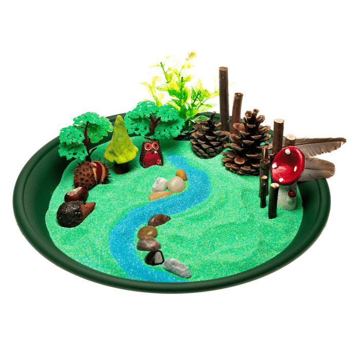 Rainbow Eco Play  Forest – Small World Play Multicoloured Sand– 1kg