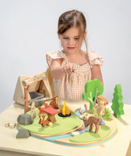 Load image into Gallery viewer, Tenderleaf Wildlife Camping Playset
