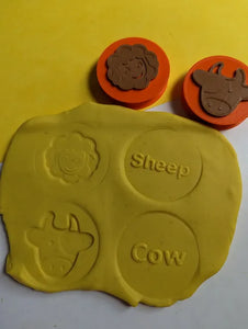 Farm Puck PlayDough Set