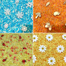 Load image into Gallery viewer, Alfie Bear 4 Seasons Sensory Rice &amp; Loose Parts