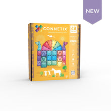 Load image into Gallery viewer, Connetix Glitter Castle Pack 48 pc