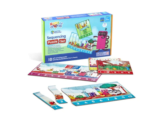 Learning Resources Numberblocks® Sequencing Puzzle Set