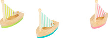 Load image into Gallery viewer, Small Foot Water Toy Sailboats