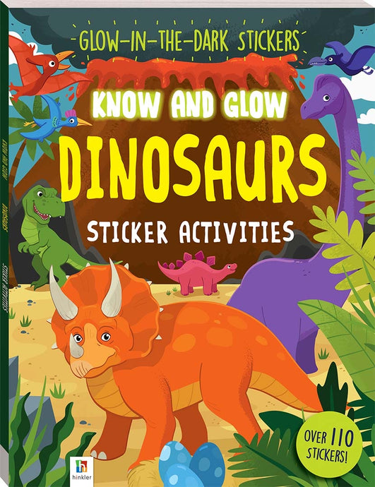 Know and Glow - Dinosaur Sticker Activities