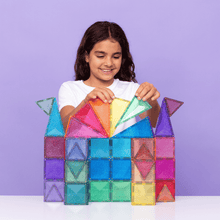 Load image into Gallery viewer, Connetix Glitter Castle Pack 48 pc