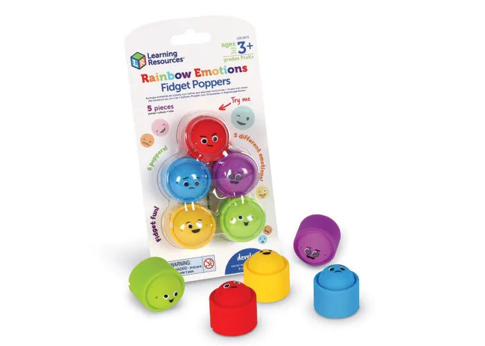 Learning Resources Rainbow Emotion Fidget Poppers