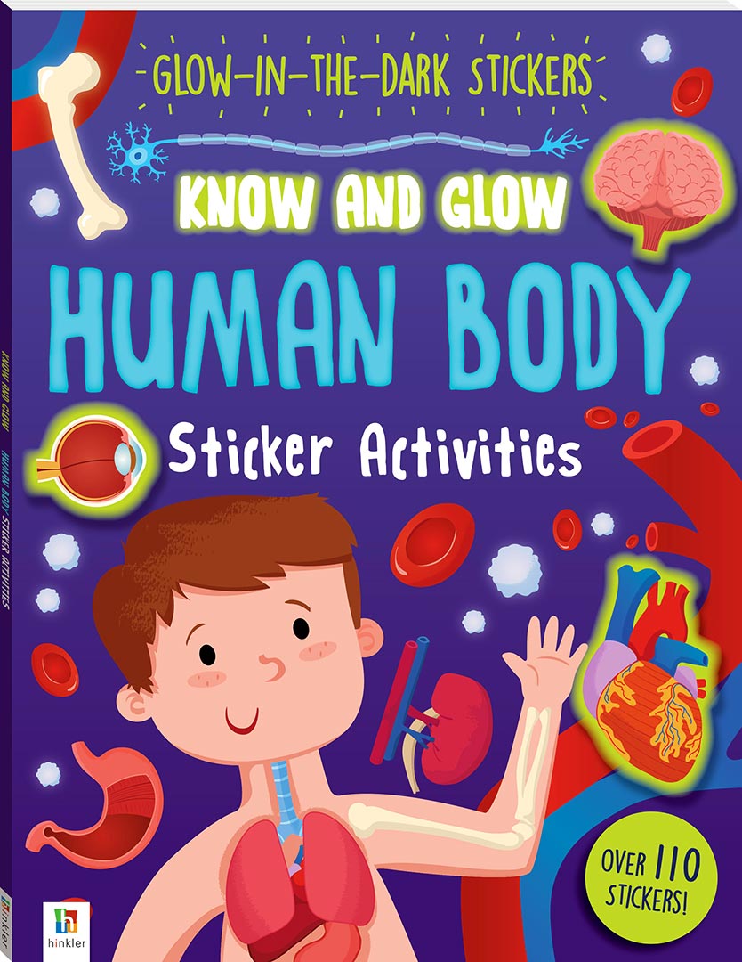 Know and Glow - Human Body Sticker Activities