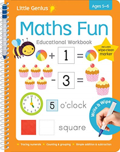 Little Genius Educational Workbook - Maths