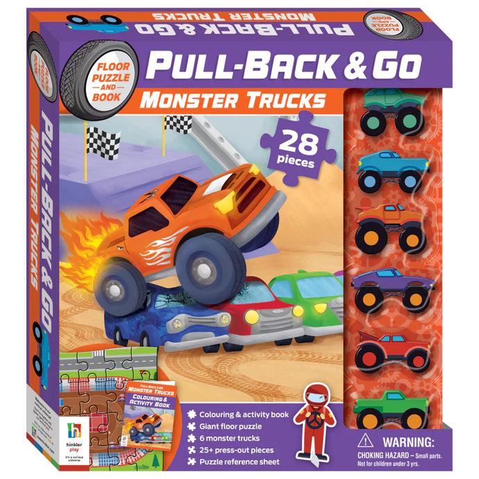 Pull Back and Go - Monster Trucks