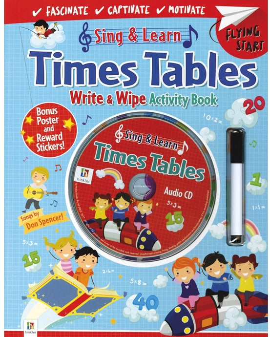 Flying Start Sing and Learn Times Tables