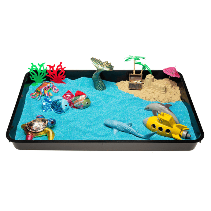 Rainbow Eco Play Ocean – Small World Play Multicoloured Sand– 1kg