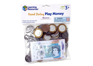 Learning Resources UK Play Money - Assortment (Set of 96)