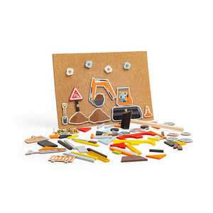 Bigjigs Deluxe Pin-a-shape - Construction