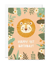 Load image into Gallery viewer, 1st Birthday | Kids Birthday Card