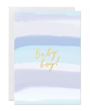 Baby Boy Greeting Card