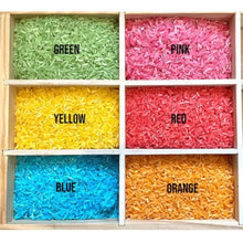 Load image into Gallery viewer, Alfie Bear 6 x Rainbow Sensory Rice Bags