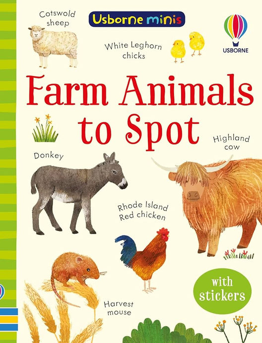 Farm Animal to Spot - Usbourne Mini