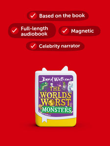 Tonies - The World's Worst Monsters Audiobook Pocket Tonie - David Walliams