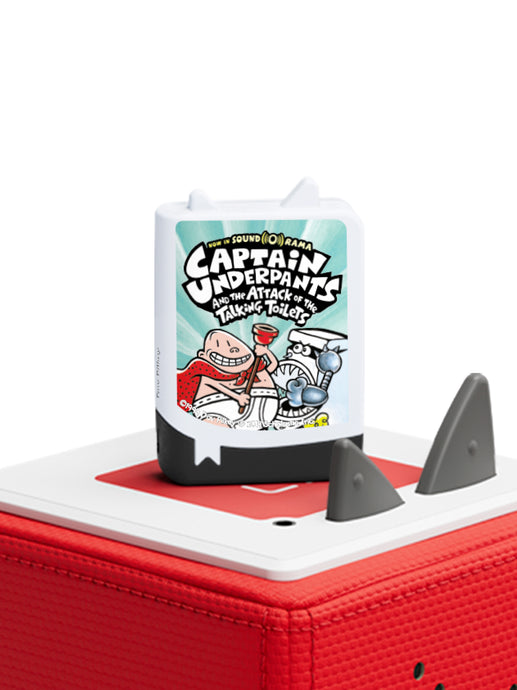 Tonies - The Adventures of Captain Underpants and the Attack of the Talking
Toilets Audiobook Pocket Tonie