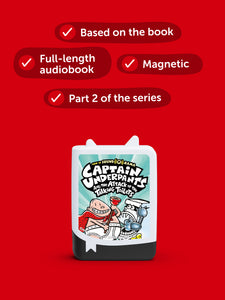 Tonies - The Adventures of Captain Underpants and the Attack of the Talking
Toilets Audiobook Pocket Tonie
