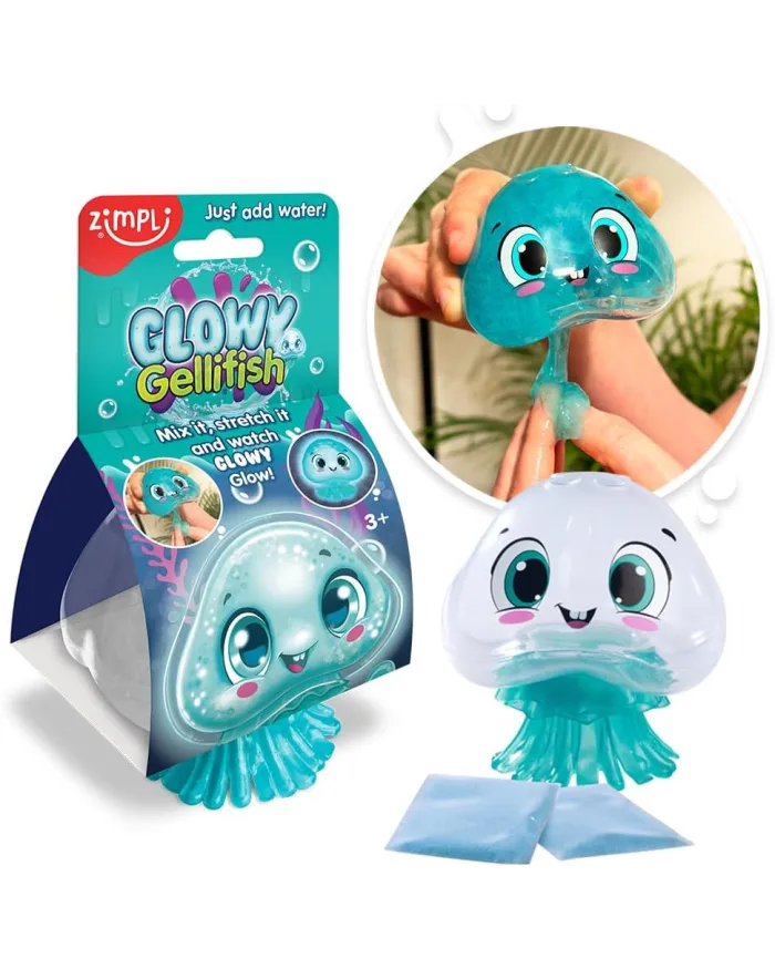 Zimpli Glowy Gellifish - Glow in the Dark