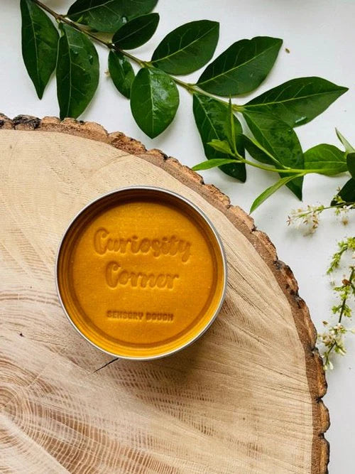 Curiosity Corner Sensory Dough 300g - Mustard Yellow
