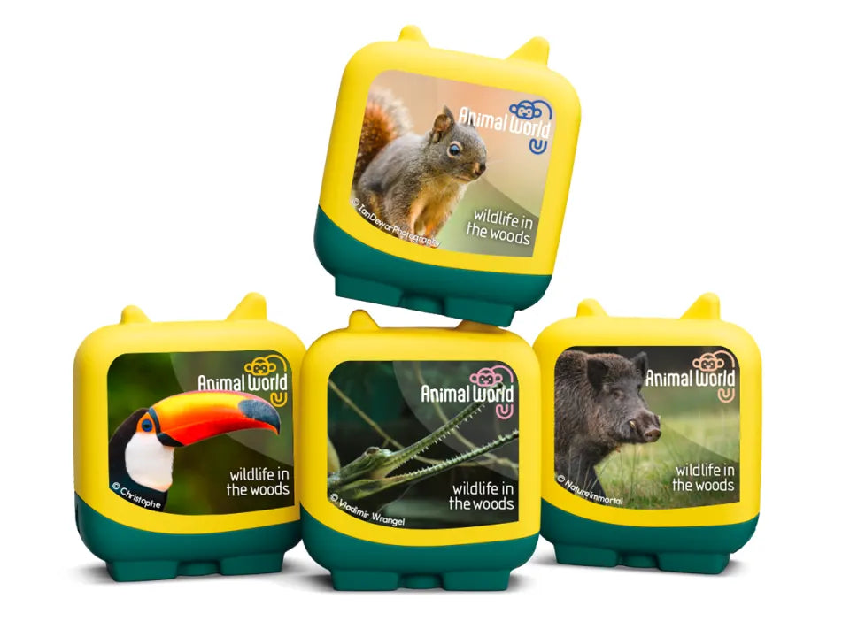 Tonies - Animal World Wildlife In The Woods Audio Clever Pocket Tonie Set