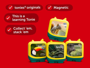Tonies - Animal World Wildlife In The Woods Audio Clever Pocket Tonie Set
