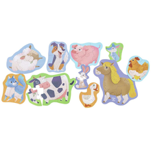 Load image into Gallery viewer, Hape Farmyard Friends Puzzle
