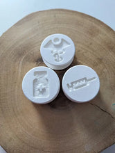 Load image into Gallery viewer, Ambulance Playdough Stamp Set