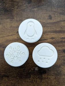 Winter Playdough Stamp Set