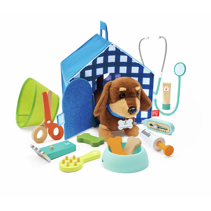 Hape Pet Care Vet Playset