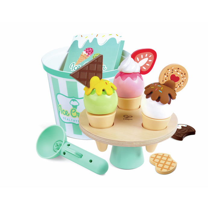 Hape Ice Cream Bucket Playset
