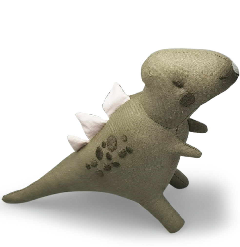 T-Rex Linen Dinosaur Toy by Threadbear