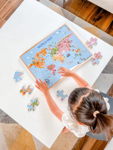 Bigjigs World Map Puzzle