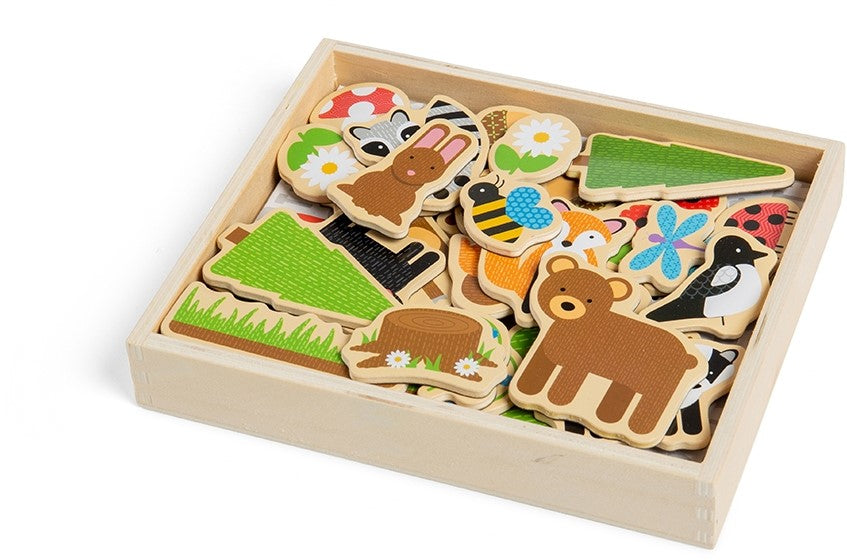 Bigjigs Woodland Magnets