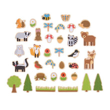 Load image into Gallery viewer, Bigjigs Woodland Magnets