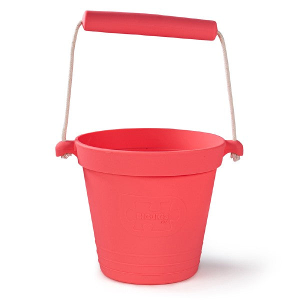 Bigjigs Activity Bucket Coral Pink