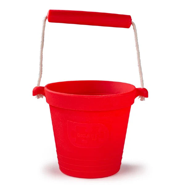 Bigjigs Activity Bucket Cherry Red