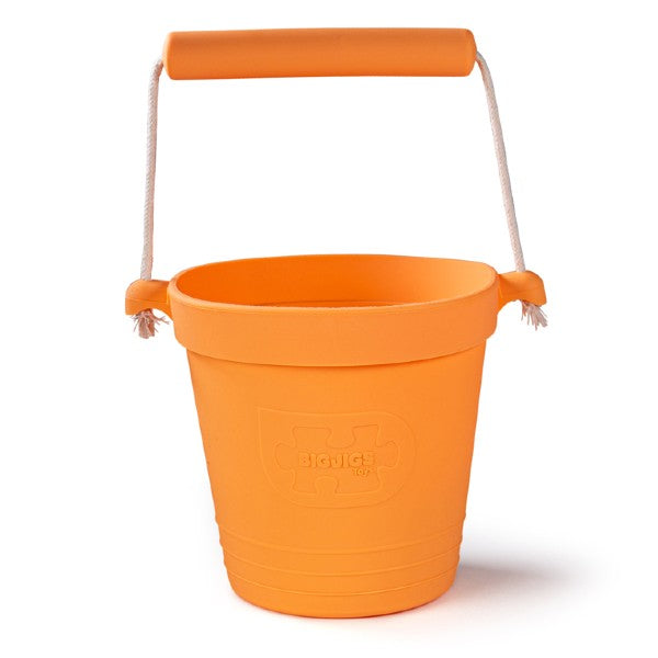 Bigjigs Activity Bucket Apricot Orange