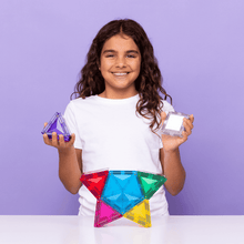 Load image into Gallery viewer, Connetix Light Star Pack 28 pc
