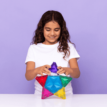Load image into Gallery viewer, Connetix Light Star Pack 28 pc