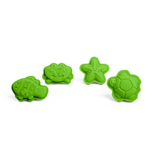 Load image into Gallery viewer, Bigjigs Silicone Character Sand Moulds Meadow Green