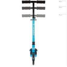Load image into Gallery viewer, Bopster 2 Wheeled Scooter Folding V2 In Line Racing Kick Sport Ride-On Blue - Age 8+