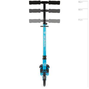 Bopster 2 Wheeled Scooter Folding V2 In Line Racing Kick Sport Ride-On Blue - Age 8+