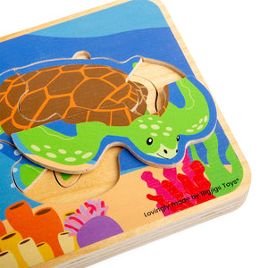 Bigjigs Life Cycle Puzzle - Sea Turtle